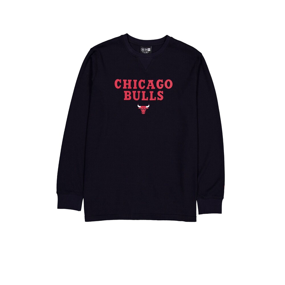 New Era Chicago Bulls Sport Night Long Sleeve T-Shirt - Size M